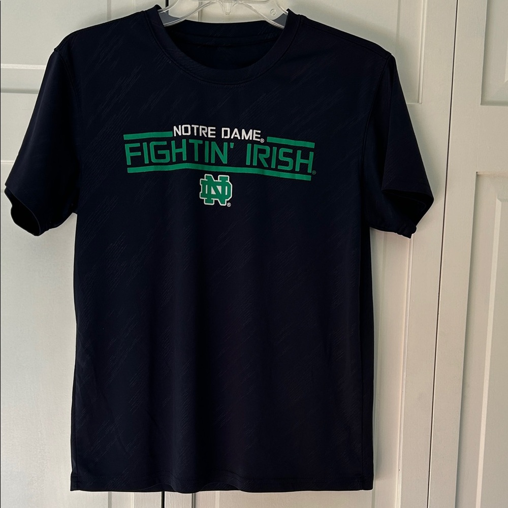 Notre Dame Fighting Irish Men's Small Navy Blue T-Shirt